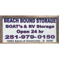 Beach Bound Storage Logo