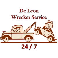 De Leon Wrecker Service Logo