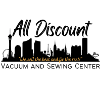 all discount vacuum and sewing Logo