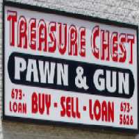 Treasure Chest Pawn & Gun Logo