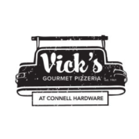 Vick's Gourmet Pizza Logo