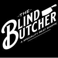 The Blind Butcher Shoppe Logo