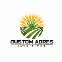 Custom Acres Lawn Services Logo
