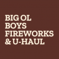 Big Ol Boys Fireworks & U-Haul Logo