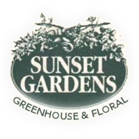 Sunset Gardens Greenhouse & Floral Logo