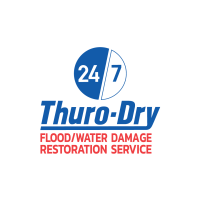 24/7 Thuro-Dry Flood & Water Damage Restoration Services Logo
