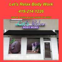 Let's Relax Body Work | Toledo OH Massage Spa Logo