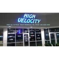 High Velocity Smoke Shop Logo