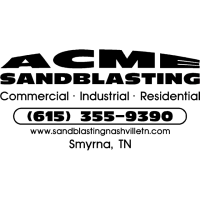 A Acme Sandblasting Logo