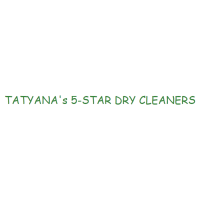 Tatyana's 5 Star Dry Cleaners Logo