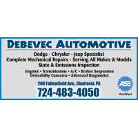 Debevec Automotive Logo