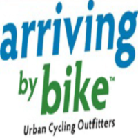 Arriving By Bike Logo