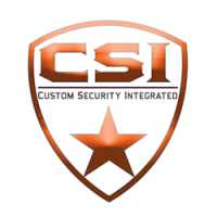 CSI Custom Security Integrated Logo
