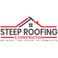 Steep Roofing and Construction Logo
