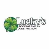 Lucky's Roofing and Construction Logo