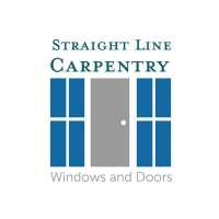 Straight Line Carpentry, LLC. Logo