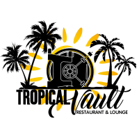 Tropical Vault Restaurant And Lounge. Logo