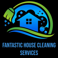 Fantastic house cleaning service Logo