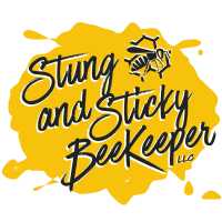 Stung and Sticky Beekeeper, LLC Logo