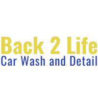 Back 2 Life Car Wash and Detail Logo