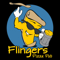 Flingers Pizza Pub Logo
