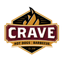 Crave Hot Dogs & BBQ Logo