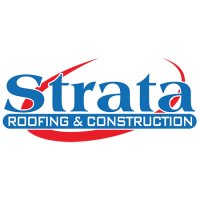 Strata Roofing and Construction, LLC. Logo