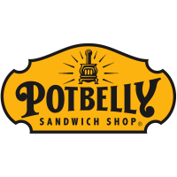 Potbelly Sandwich shop in Northbrook Logo