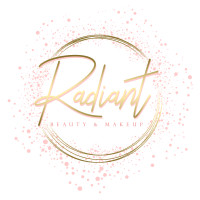 Radiant Beauty and Makeup Logo
