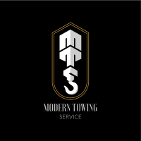 Modern Towing Service Logo