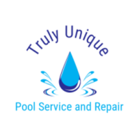 Truly Unique Pool Service and Repair Logo