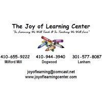 The Joy of Learning Center Milford Mill Logo