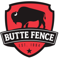 Butte Fence - Kimberly, Idaho Logo