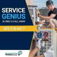 Service Genius Air Conditioning and Heating Logo