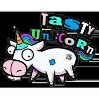 Tasty Unicorn Food Truck Logo
