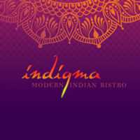 Indigma - a Modern Indian Bistro Logo