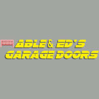 Able & Ed's Garage Doors Logo