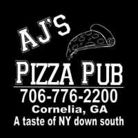 AJ's Pizza Pub Logo