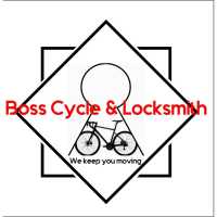 Boss Cycle & Locksmith Logo