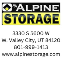 Alpine Storage - West Valley City Logo