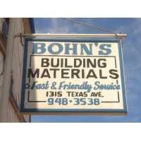 Bohn's Building Materials Logo