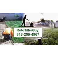 RototillerGuy ; Landscape Contractor | Sod | Sprinkler Installation & Repair Logo