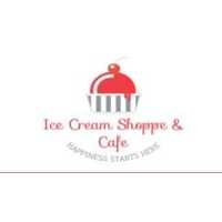 Ice Cream Shoppe And Cafe Logo