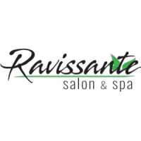Ravissante/AVEDA Salon & Spa Logo