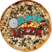 Slingin' Pizza Logo
