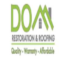 DOM Roofing & Restoration Logo
