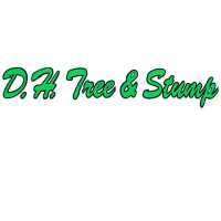 D.H. Tree & Stump Logo