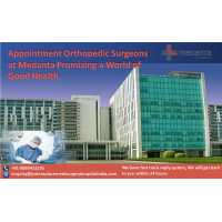 Appointment Orthopedic Surgeons at Medanta Promising a World of Good Health Logo