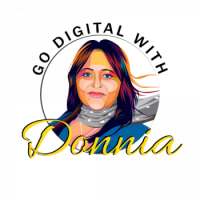 Go Digital With Donnia Marketing Logo