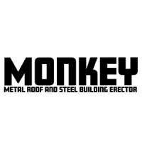 Monkey Metal Roof and Steel Building Erector Logo